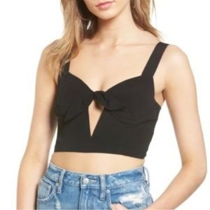 ASTR the label M crop top
